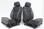 2014 - 2018 Silverado Sierra Front Seats, SLT All Terrain Leather w Carbon Fiber