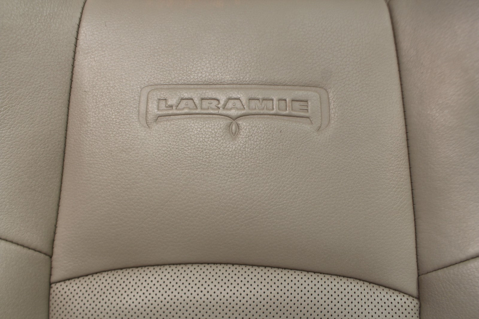 2009 - 2018 Ram Seats, Laramie, Frost Beige Tan Leather w/ Heating & Ventilation