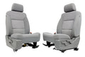 2014 - 2019 Sierra Chevy Silverado Front Seats, Gray Cloth Manual w/ Lumbar