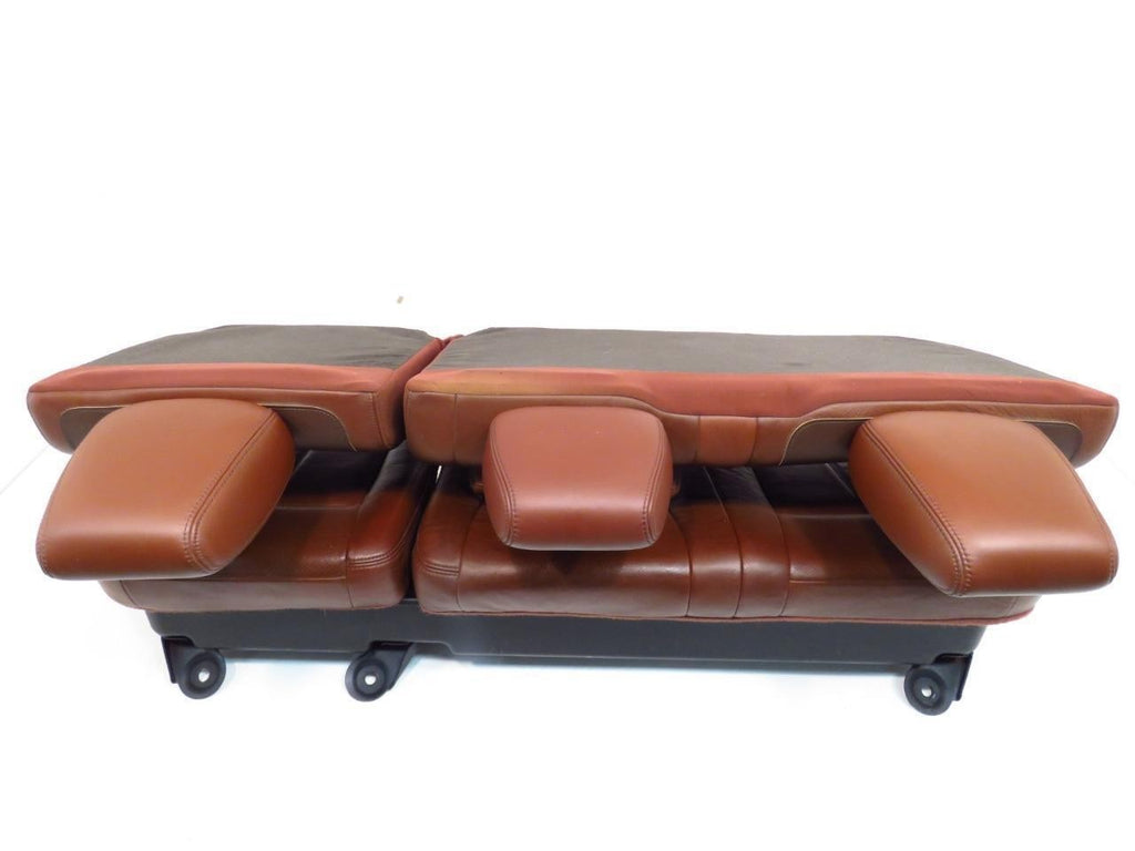 1999 - 2016 Ford Super Duty Seats Set, King Ranch Leather Power Heat Cool Crew