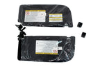 2023 - 2026 Ford Super Duty Sun Visors - Black w/ Homelink & Illumination