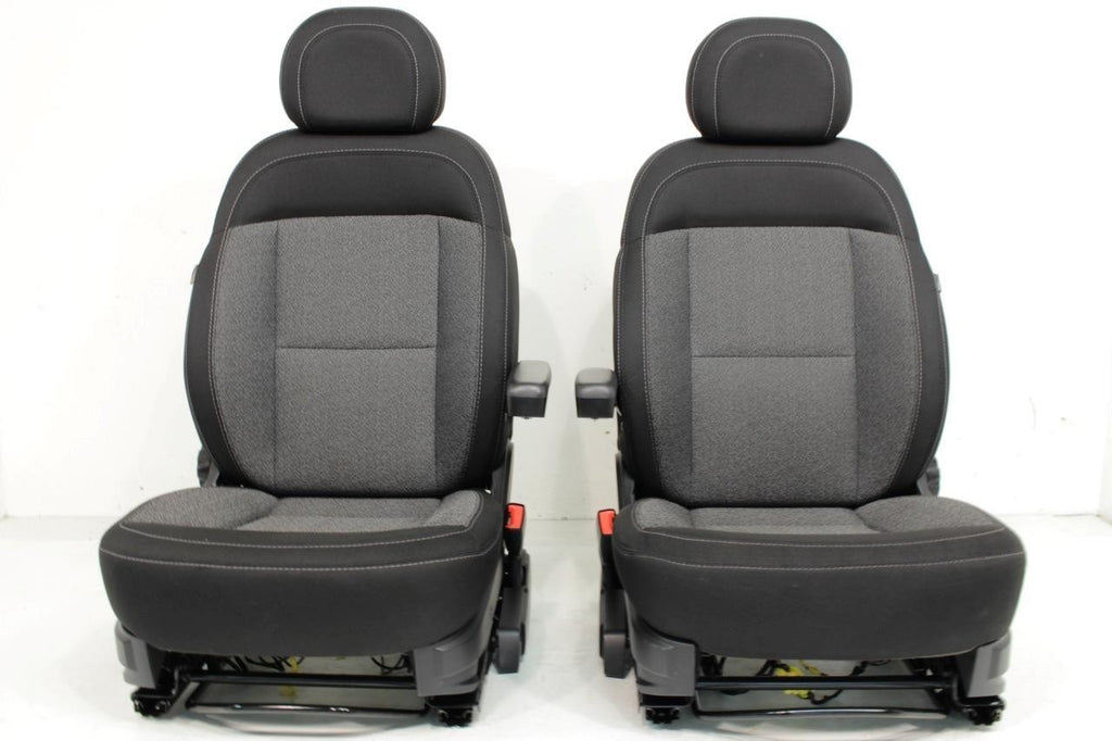 2014-2026 Ram ProMaster Front Bucket Seats w/ Lumbar, Tilt, Height Adjustments