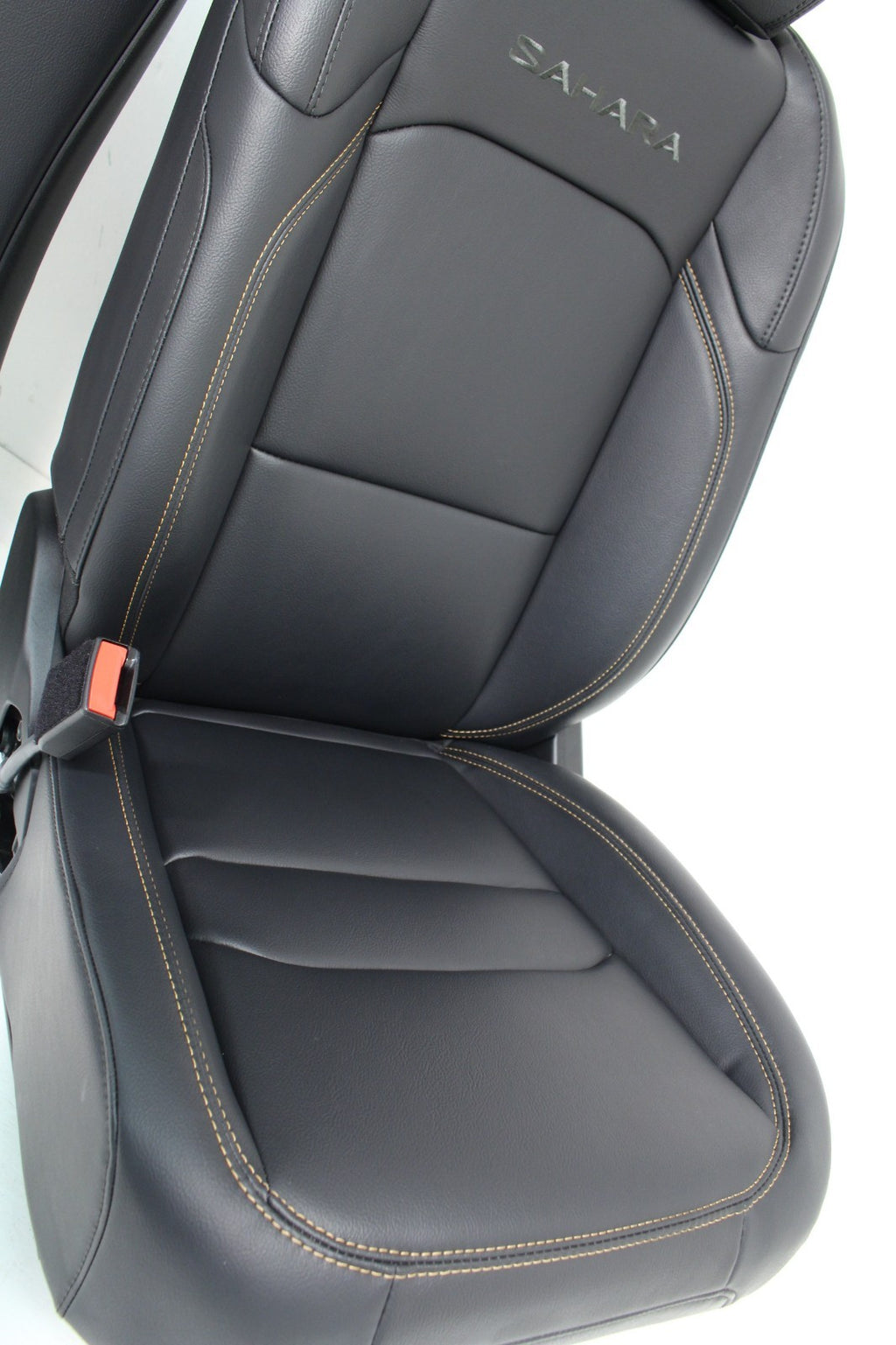 18-25 Jeep JT Gladiator JL Wrangler Seats Sahara Black Heated Leather ZERO MILES