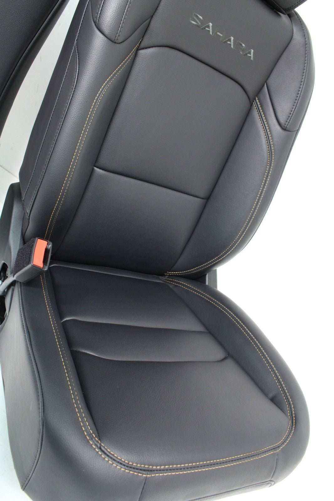 18-25 Jeep JT Gladiator JL Wrangler Seats Sahara Black Heated Leather ZERO MILES