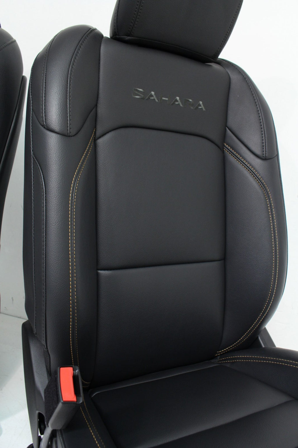 18-25 Jeep JT Gladiator JL Wrangler Seats Sahara Black Heated Leather ZERO MILES