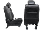 2009 - 2018 Dodge Ram Laramie Black Leather Heated & Cooled Front Seats