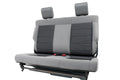 2007 - 2018 Jeep Wrangler JK (2-Door) Gray Cloth Rear Seat 2008 2009 2010 2011