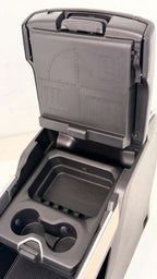 2019 - 2026 DT Ram 1500 Center Console, Black Leather, Light Bronze Trim