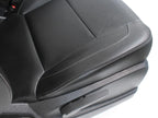 2014 - 2019 GM Sierra Silverado LT Front Seats, Power Black Leather, w/ Jumpseat