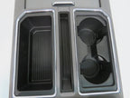 15-22 Ford Truck Center Console & Install Kit w/o Shifter - Black Leather XLT