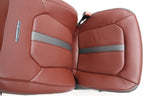 2018 - 2020 Ford F150 & Super Duty Platinum Seats Set, Dark Marsala Leather OEM