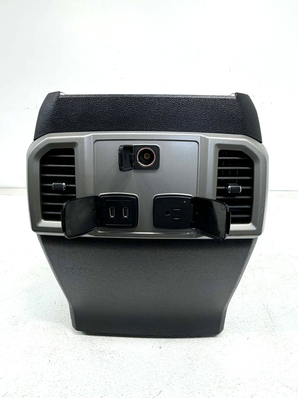 15-22 Ford F150 Super Duty Center Console Kit w/o Shifter - Black Leather Lariat