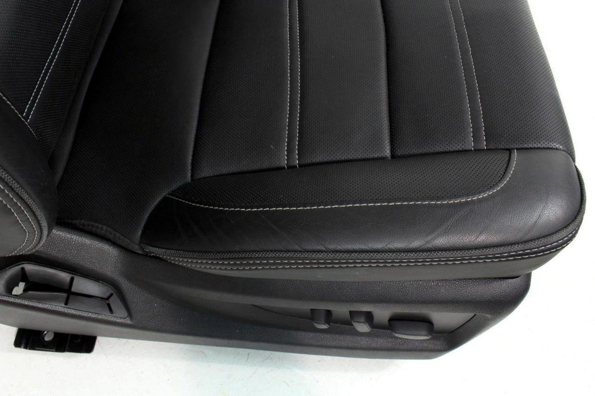 2015-2017 GMC Yukon Denali Front Seats, OEM Black Leather Heated Cooled