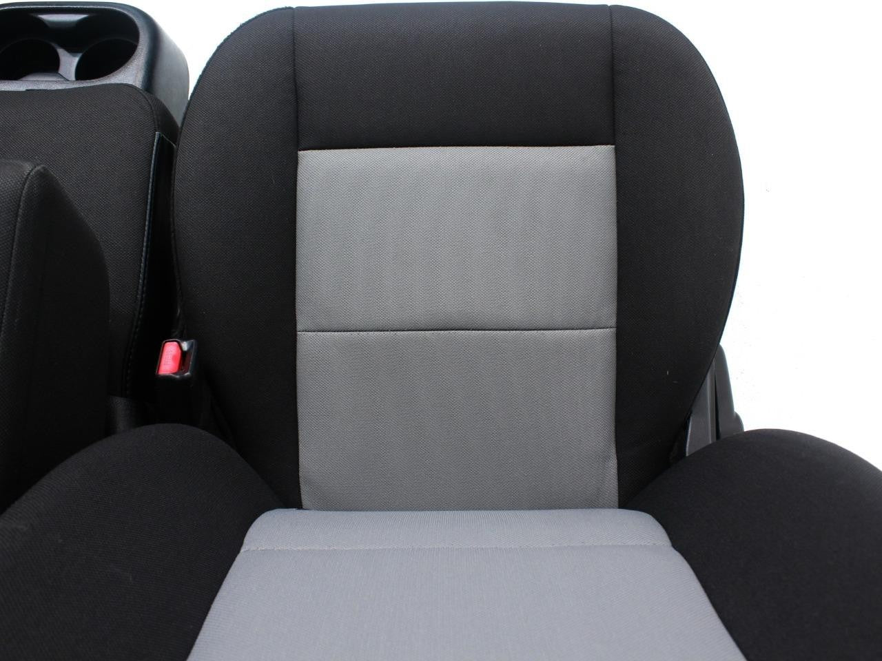 1998 - 2010 Ford Ranger Seats, 60-40 Split Bench, Black Gray Cloth, Extended Cab