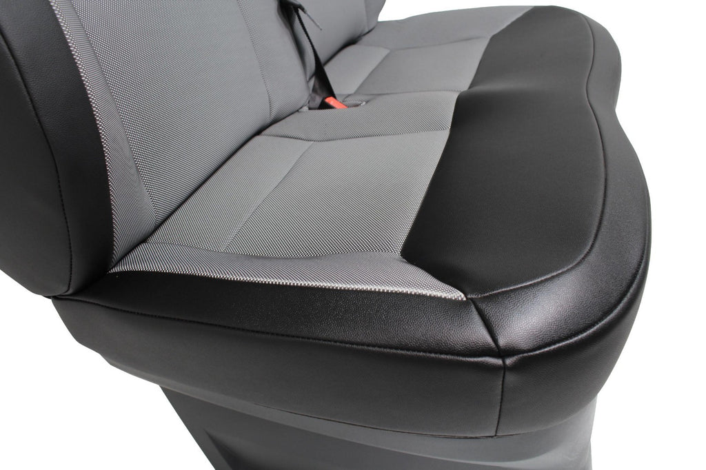 2016 - 2024 Ram Promaster Black & Gray Vinyl Passenger Side Split Bench Seat 60