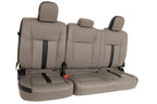 2015-2022 Ford F150 Super Duty Supercab Seats, XLT w/ Katzkin Earth Gray Leather