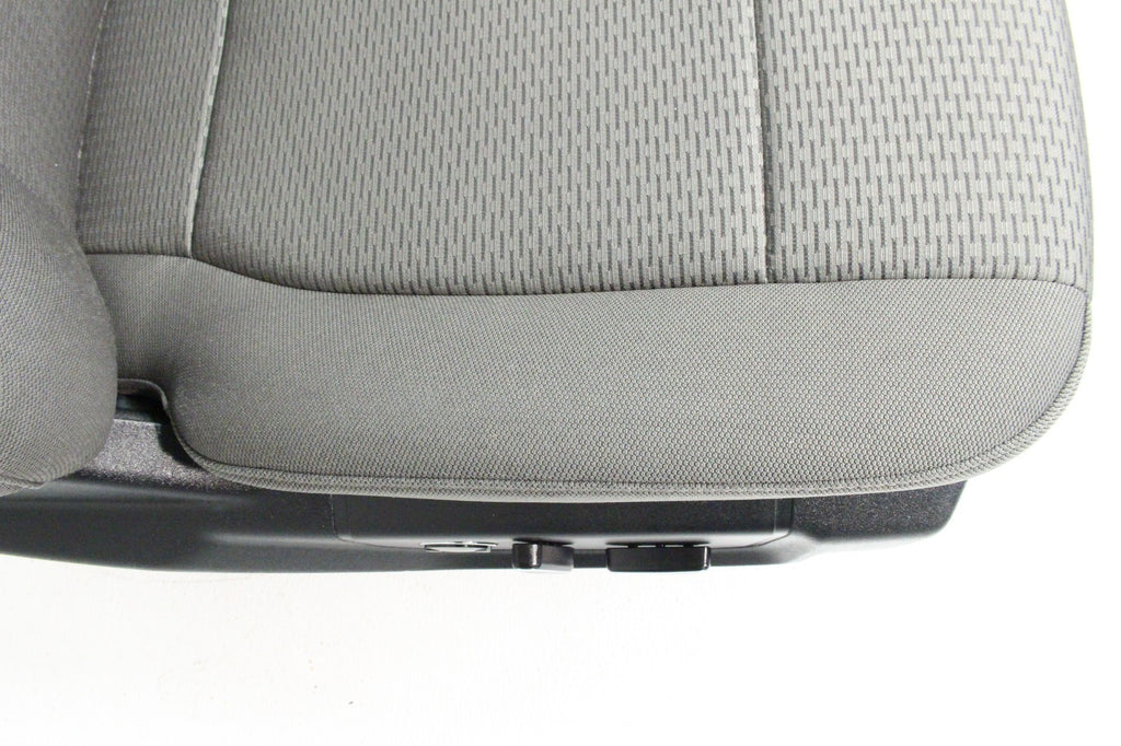 2015 - 2022 Ford F150 Super Duty Front Seats, XLT Power Earth Gray Cloth Heated