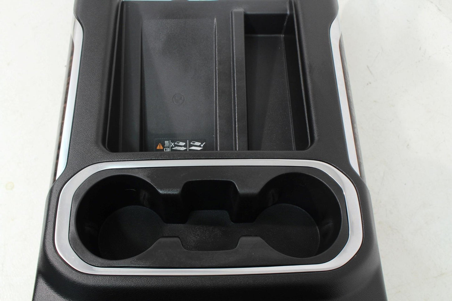 2019 - 2023 Chevrolet Silverado & GMC Sierra Black Center Console w/Leather Lid