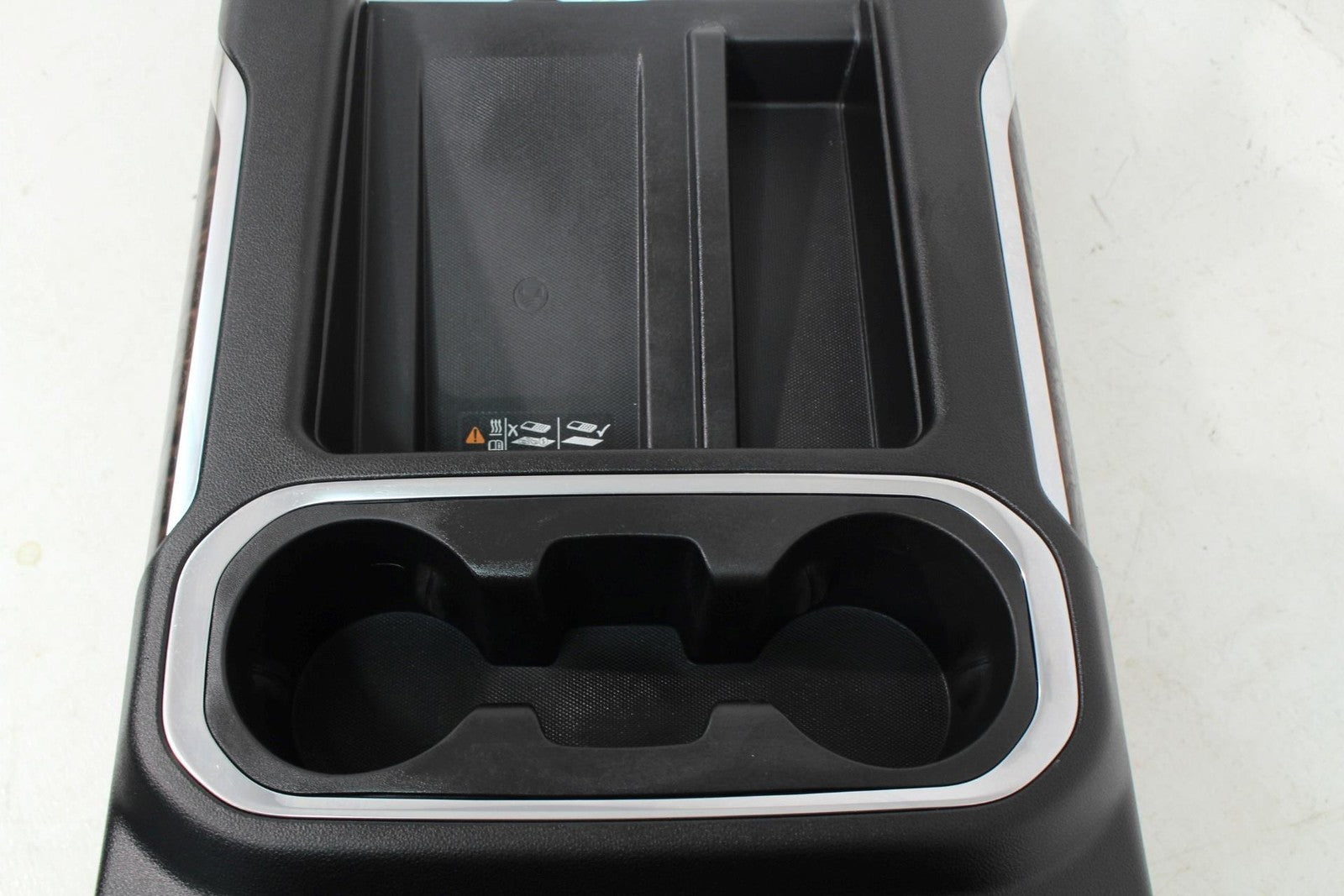 2019 - 2023 Chevrolet Silverado & GMC Sierra Black Center Console w/Leather Lid