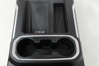 2019 - 2023 Chevrolet Silverado & GMC Sierra Black Center Console w/Leather Lid
