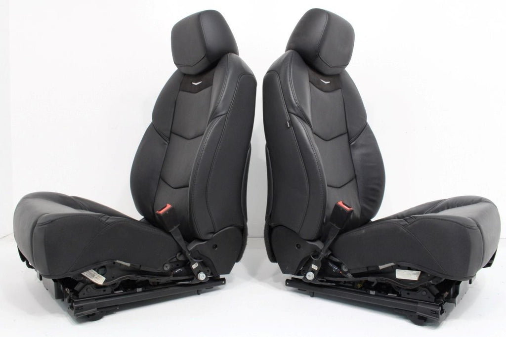 2016 - 2020 Cadillac Escalade Front Leather Powered Seats, Black