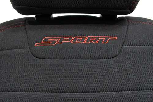 2015 - 2022 Ford F150 & Super Duty Front Seats, XLT Sport Black Cloth Power Heat