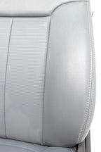 1999 - 2016 Ford Super Duty Steel Gray Vinyl Seats with Center Console Jump Seat