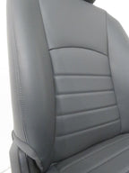 2009-2018 Dodge Ram Front Seats Pair, OEM Work Grade Gray Vinyl Manual LH RH