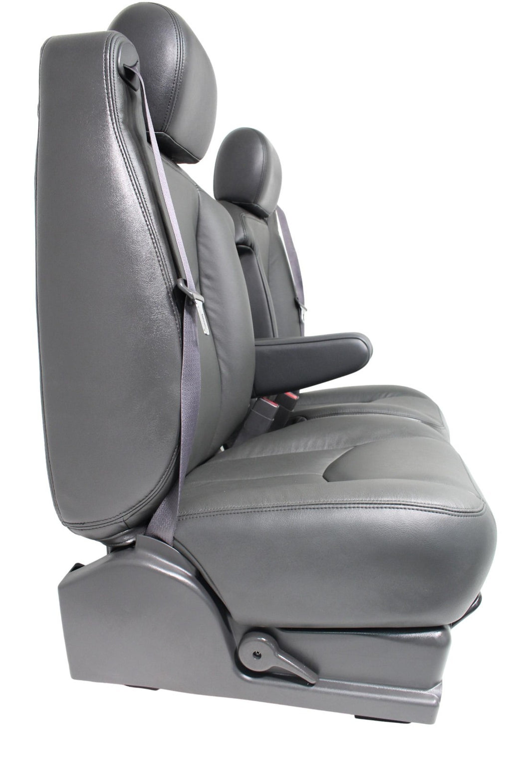 03 - 06 Silverado Sierra Tahoe Yukon Power Leather Seats Dark Pewter OEM