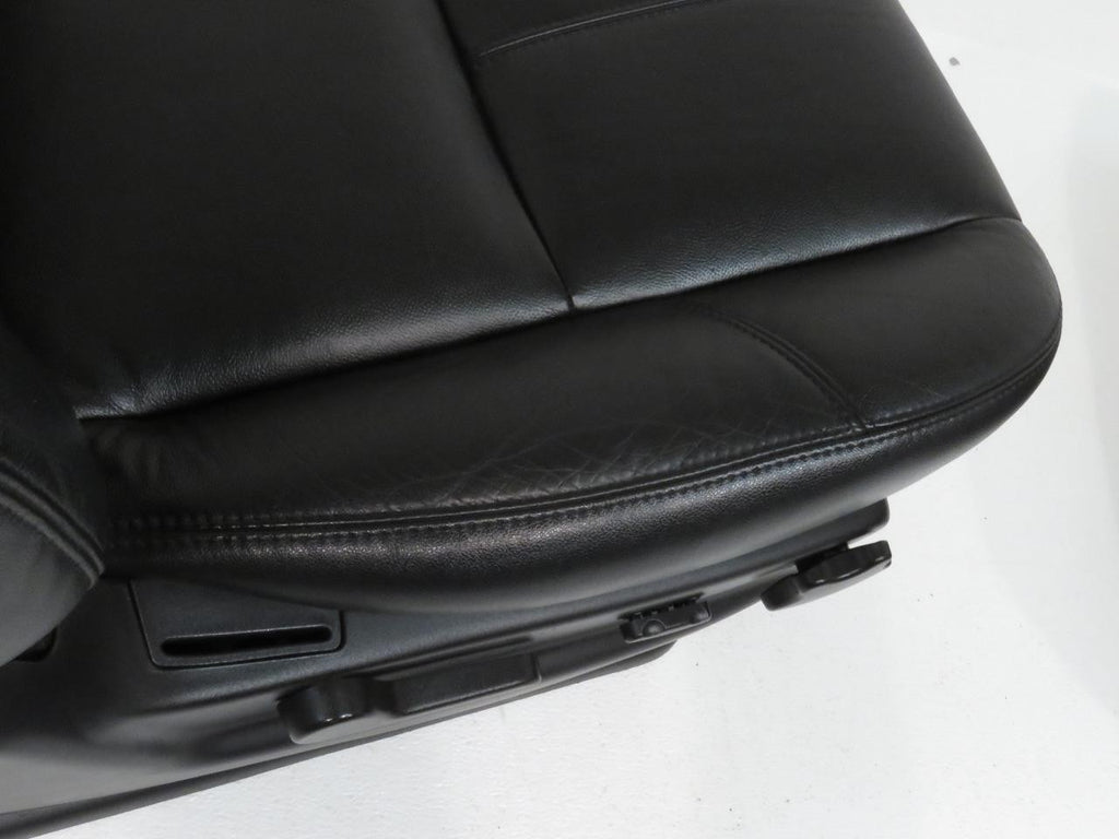2007 - 2014 GM Silverado Tahoe Front Seats, LT Black Leather Lumbar Power Heated