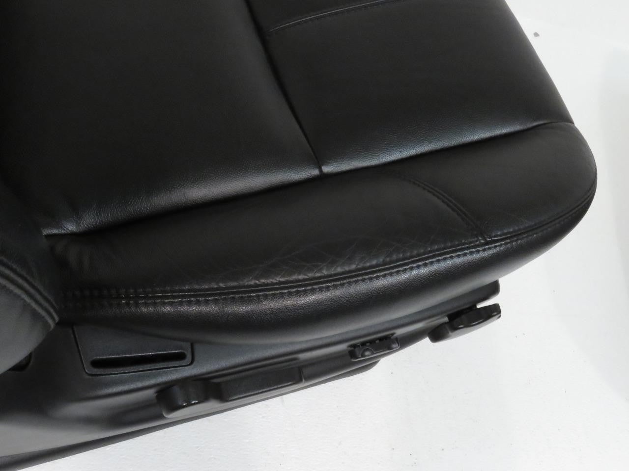 2007 - 2014 GM Silverado Tahoe Front Seats, LT Black Leather Lumbar Power Heated