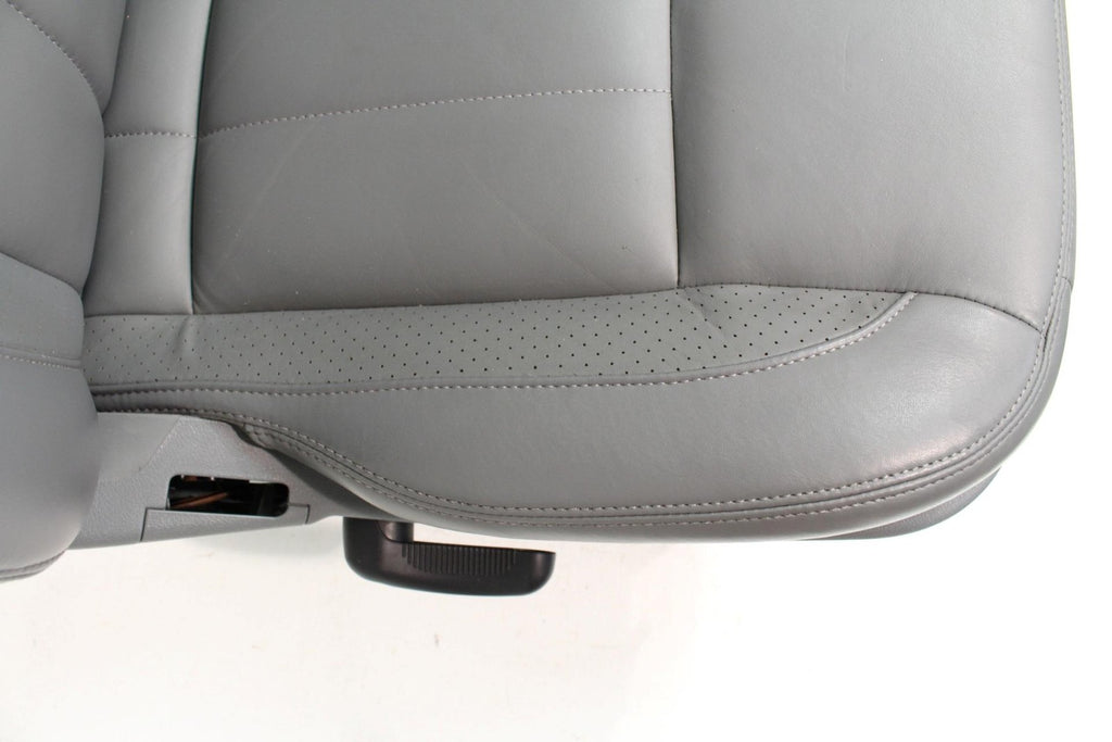 2002-2008 Dodge Ram Slate Gray Leather Seats & Woodgrain Business Console