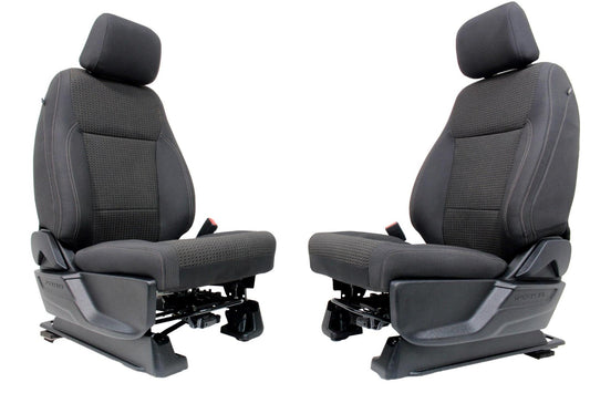 2015 - 2025 Ford F-Series & Super Duty BRAND NEW OEM Black Cloth Seats