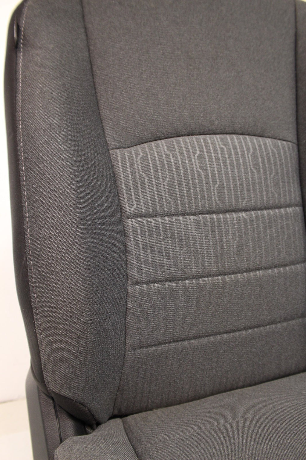 2019-2024 Ram Classic Front Seats, Diesel Gray Black Cloth, Manual w/ Jump Seat