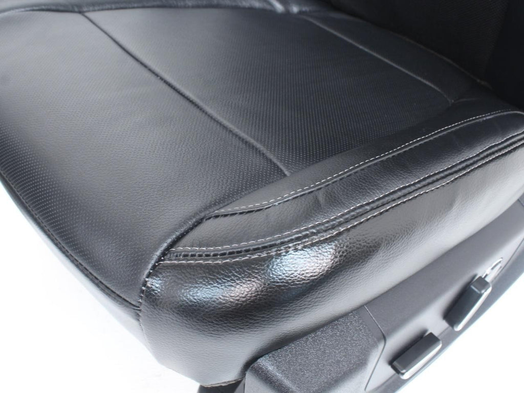2015-2022 Ford F150 Super Duty Lariat Front Seats, Black Leather Heat Ventilated