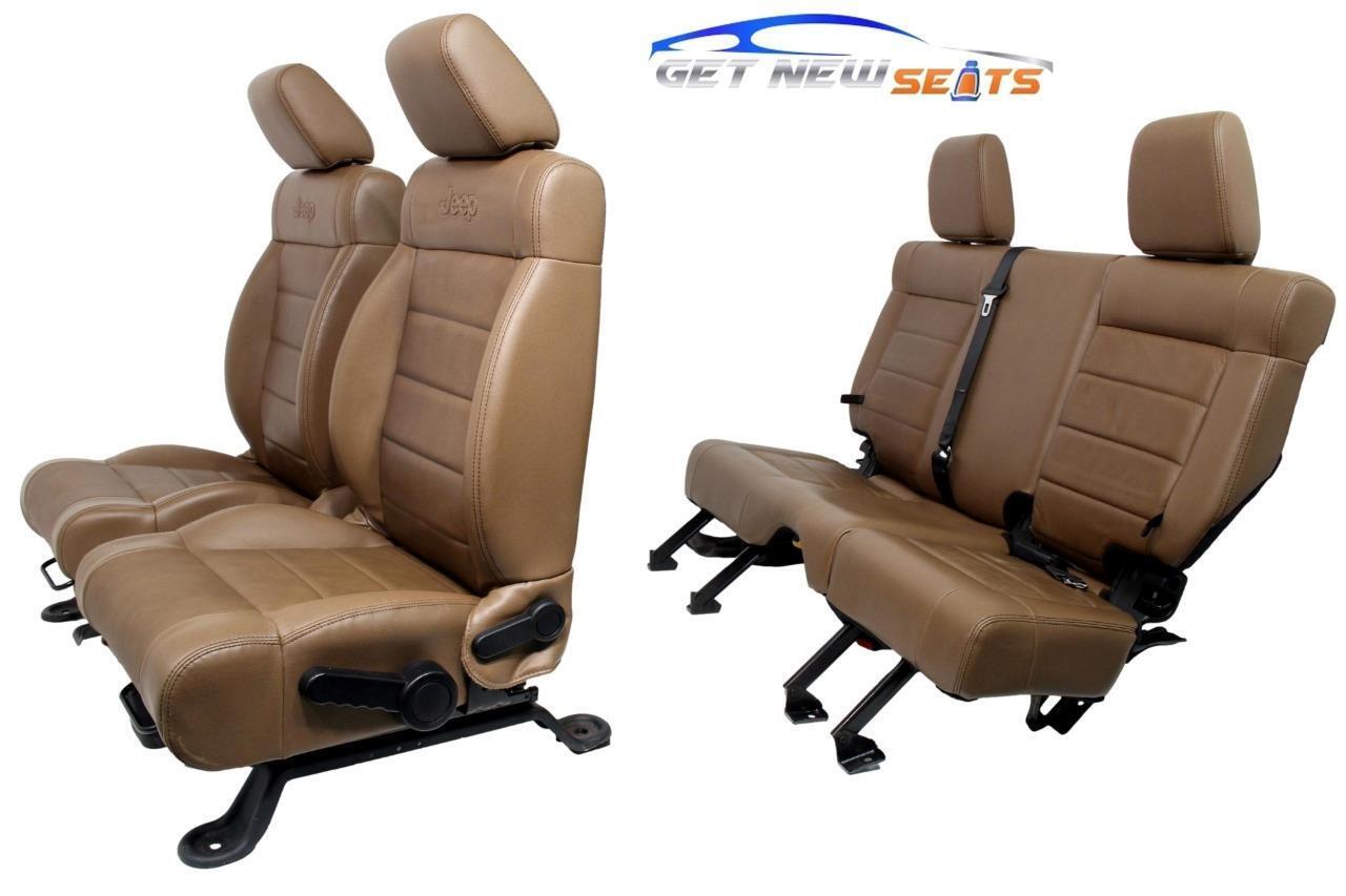 Jeep Wrangler JK LEATHER Seats 2007 2008 2009 2010  2014 2015 2016 2017 2018