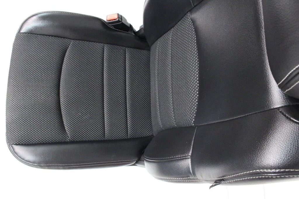 2009 - 2018 Dodge Ram Front & Rear Seats Set, Sport Black Vinyl & Cloth Heated