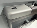2011 - 2016 Ford Super Duty Crew Cab Door Panel Set, XLT Steel Gray & Black OEM