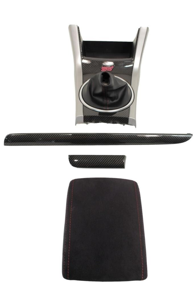 15-19 Subaru WRX STI Interior Kit Seats Door Panels Carbon Fiber Dash Trim OEM