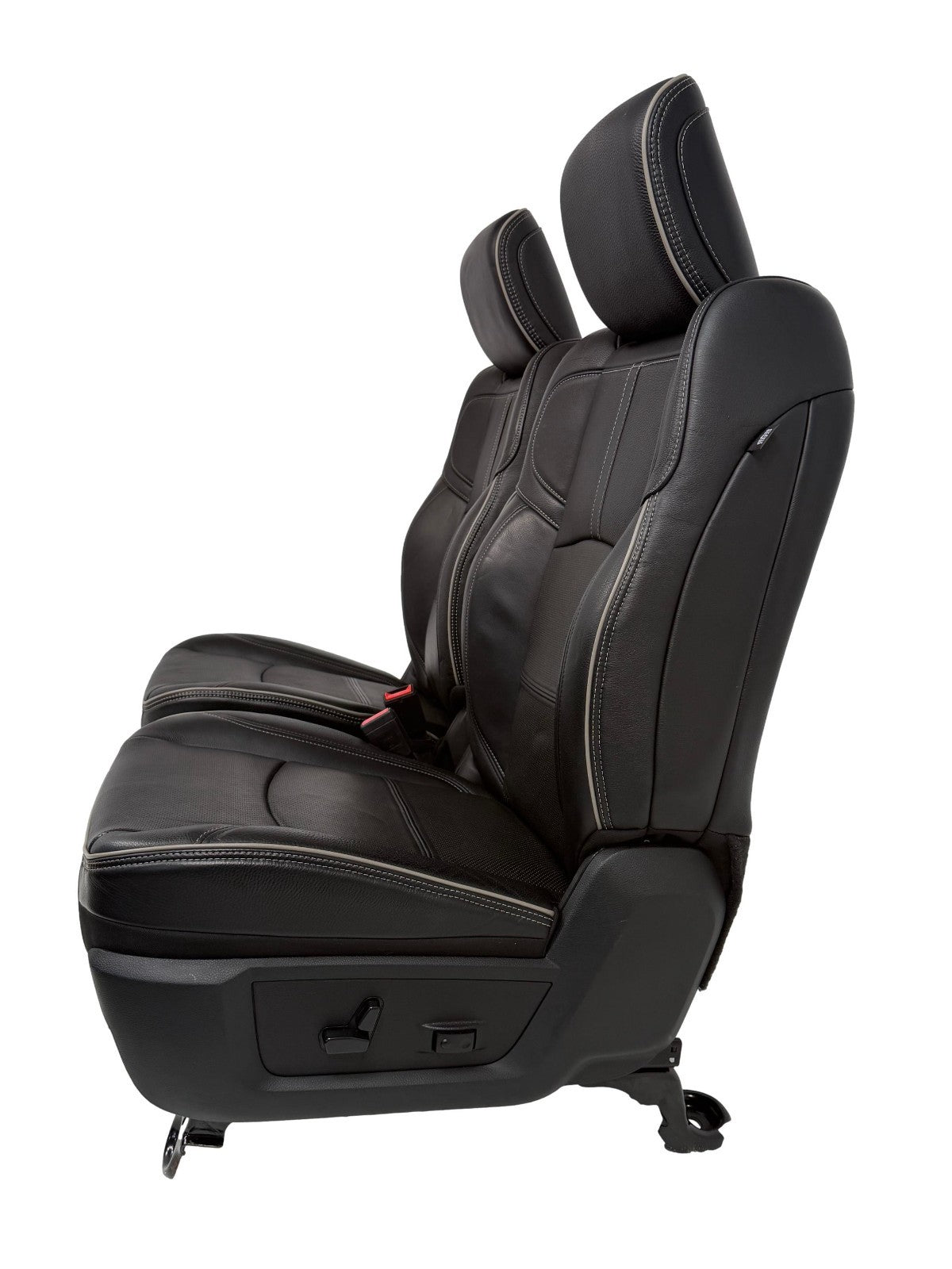 2019 - 2026 Ram 2500 3500 HD Seats Set, Limited Black Leather Crew Cab Heat Cool
