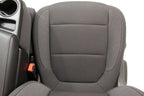 2019 - 2026 Chevy Silverado Split Bench Seat, LT Black Cloth w/ Power Driver