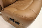 1999 - 2002 Chevy Silverado Sierra Bucket Seats, Oak Tan Leather Power Heat