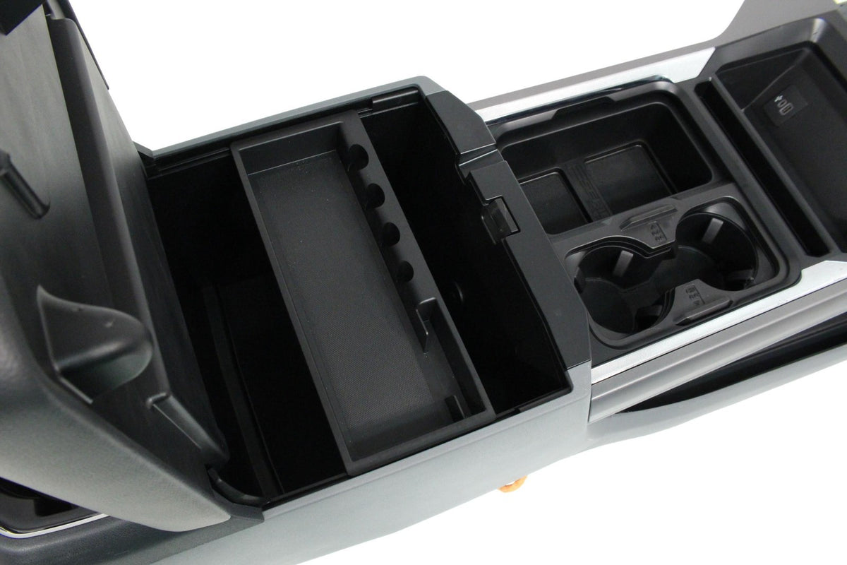 2023 - 2026 Ford F250 F350 Super Duty Center Console Conversion,  XLT Slate Gray