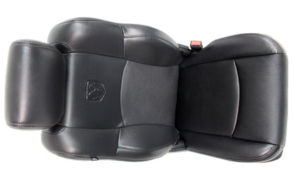 09-18 Dodge Ram 1500 2500 Quad Cab Seats Heated Ventilated Leather Set Black