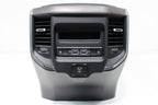 2019 - 2026 DT Ram 1500 Center Console, Black Leather w/ Logo, Wireless Charging