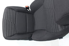 2015 - 2026 Ford F150 & Super Duty Seats, STX Black Cloth Manual w/ Lumbar
