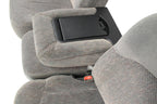 1999 - 2006 GM Sierra Silverado Front Seats, Manual Gray Cloth 40-20-40 w/ Entry