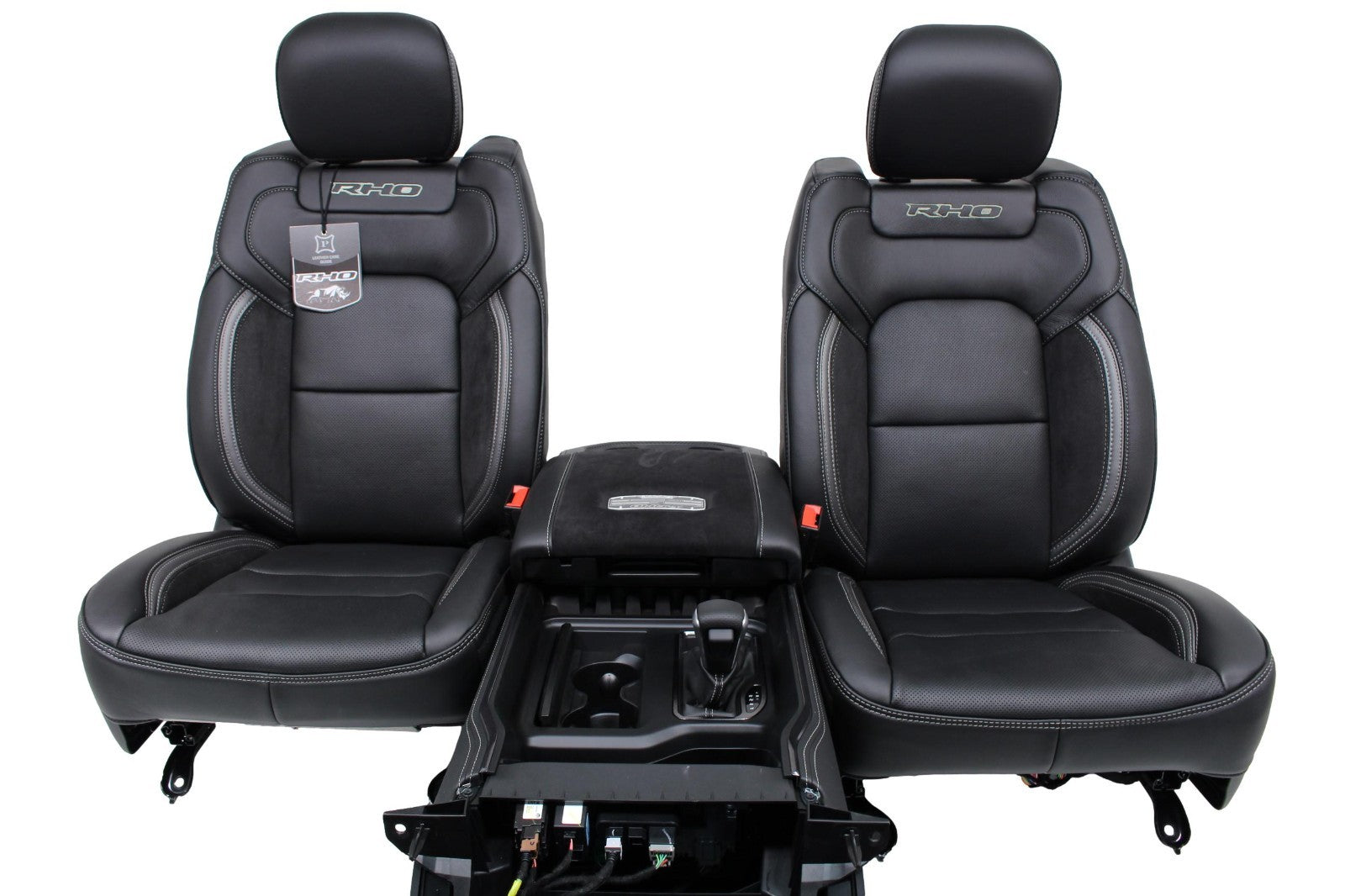 2019 - 2026 Ram 1500 Interior Crew Cab, RHO Black Leather, Seats Console Panels