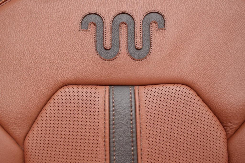 2015 - 2022 Ford F150 Super Duty Front Seats, King Ranch OEM Brown Leather