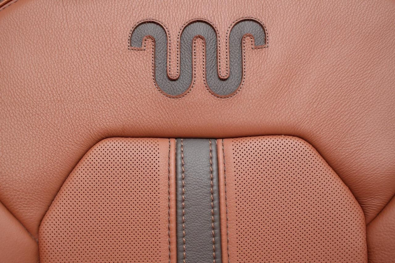 2015 - 2022 Ford F150 Super Duty Front Seats, King Ranch OEM Brown Leather